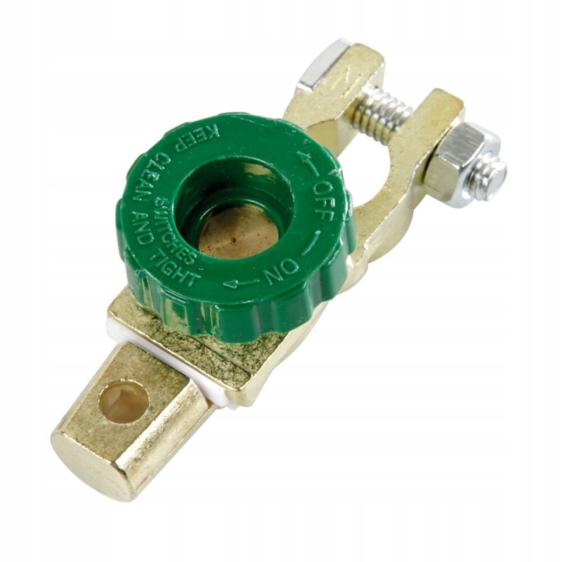 Main power switch, battery switch, disconnector