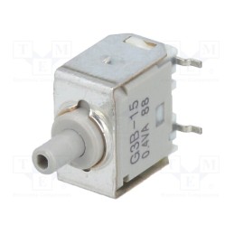 1 pcs x NKK SWITCHES - G3B15AP - Switch: push-button, Pos: 2, SPDT, 0.01A/28VAC, 0.01A/28VDC, 500MΩ