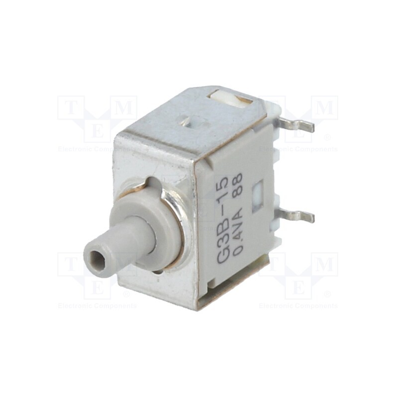 1 pcs x NKK SWITCHES - G3B15AP - Switch: push-button, Pos: 2, SPDT, 0.01A/28VAC, 0.01A/28VDC, 500MΩ