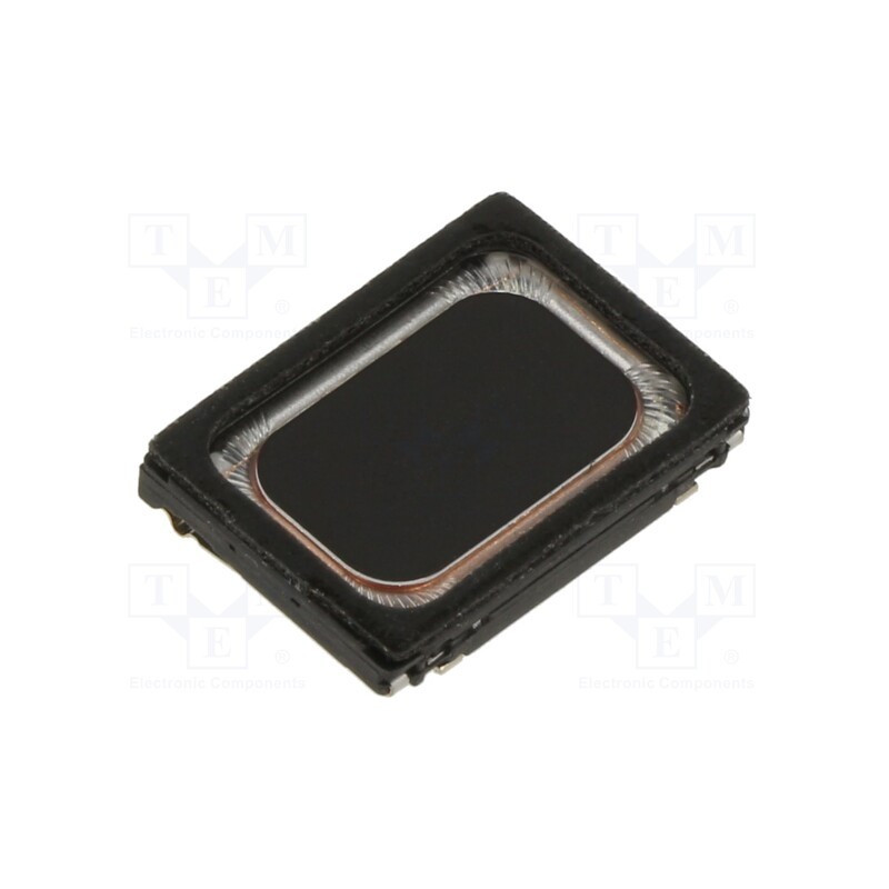 1 pcs x PUI AUDIO - AS01808AO-SC18-WP-R - Sound transducer: loudspeaker, -20÷70°C, H: 2.8mm, 1W, 8Ω, IP65