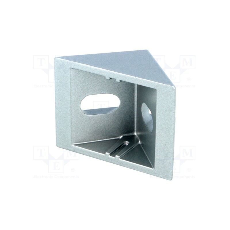 1 pcs x FATH - 093W401N08 - Angle bracket, for profiles, Width of the groove: 8mm, W: 40mm