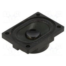 1 pcs x PUI AUDIO - AS04004PO-WR-R - Loudspeaker, miniature, 2W, 4Ω, 28.4x40x13mm, 0÷20000Hz