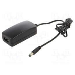 1 pcs x MEAN WELL - SGAS15B15-P1J - Power supply: switched-mode, 15VDC, 1A, Out: 5,5/2,1, 15W, desktop