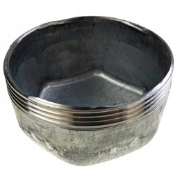 Securing kingpin cap nut