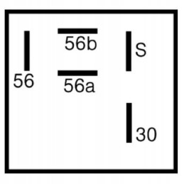 Relay 12v 2x150w case mccormick cx 3221178r1