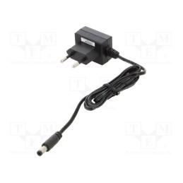 1 pcs x MEAN WELL - SGAS06E07-P1J - Power supply: switched-mode, plug, 7.5VDC, 0.8A, 6W, Plug: EU, 77%