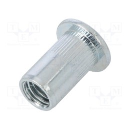 1 pcg x BETA - 1742R-A M10 - Rivet nuts, M10, steel, Ømount.hole: 13mm, L: 13mm, 10pcs.