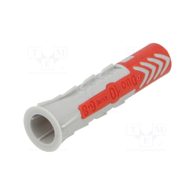 1 pcg x FISCHER - 555010 - Plastic anchor, without screw, 10x50, DUOPOWER, 50pcs, 10mm