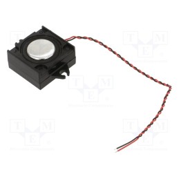 1 pcs x PUI AUDIO - ASE02808MR-LW150-R - Loudspeaker, 2W, 8Ω, 31x28x14.8mm, 450÷16000Hz, Sound level: 82dB