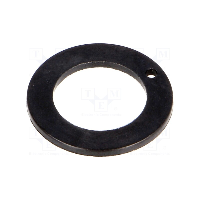 1 pcs x IGUS - XTM-1524-015 -AS - Bearing: thrust washer, Øout: 24mm, Øint: 15mm, iglidur® X, black