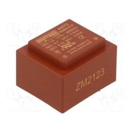 1 pcs x MYRRA - 44072 - Transformer: encapsulated, 1VA, 117VAC, 24V, 24V, 21mA, 21mA, PCB