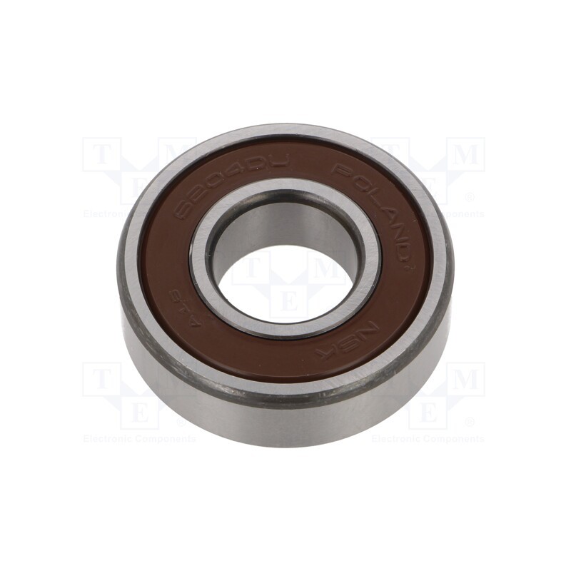 1 pcs x NSK - 6204 DDU C3 E NSK - Bearing: ball, Øint: 20mm, Øout: 47mm, W: 14mm, bearing steel