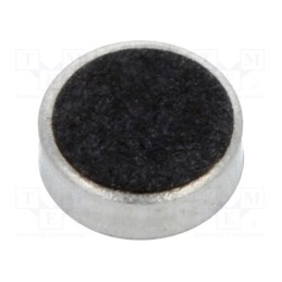 1 pcs x PUI AUDIO - POM-2246L-C33-R - Microphone, Ø9.7x5mm, 2.2kΩ, 0.5mA, 1÷10V, Sensitivity: -24±3dB