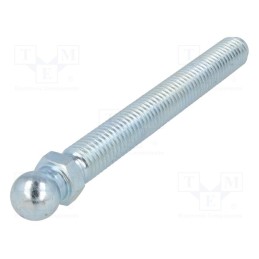 1 pcs x ELESA+GANTER - SM-14-M12X98 - Pin, M12, Plunger mat: steel, Ø: 14mm, Plating: zinc