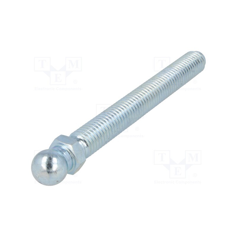 1 pcs x ELESA+GANTER - SM-14-M12X98 - Pin, M12, Plunger mat: steel, Ø: 14mm, Plating: zinc