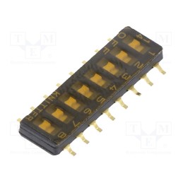 1 pcs x KNITTER-SWITCH - SMS 508 - Switch: DIP-SWITCH, OFF-ON, 0.1A/50VDC, Pos: 2, -40÷105°C, SMD, SMS