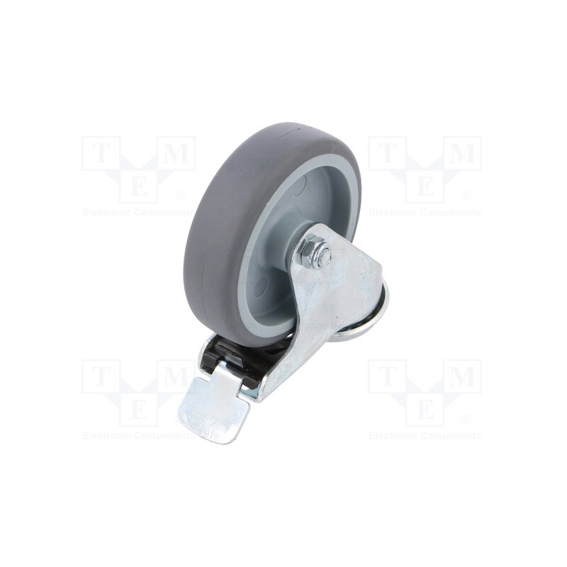 1 pcs x RADER - KMA-TPA 100S-HC - Transport wheel, Ø: 100mm, W: 27mm, H: 134mm, torsional with lock