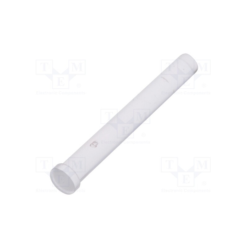 10 pcs x FIX&FASTEN - FIX-LEM-90 - Fiber for LED, round, Ø3.8mm, Front: flat, straight, UL94V-2