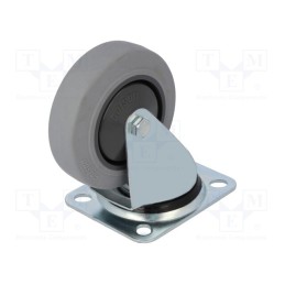 1 pcs x COLSON - JPPF 1001 5100 - Transport wheel, Ø: 100mm, W: 32mm, H: 128mm, torsional, 150kg