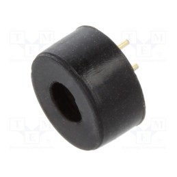 1 pcs x PUI AUDIO - POW-2742P-C3310-B-R - Microphone, Body dim: Ø6x2.7mm, 2.2kΩ, 0.5mA, 2÷10V, SNR: 58dB