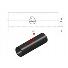 Upper radiator hose mf3 orig ursus 1869514m1u