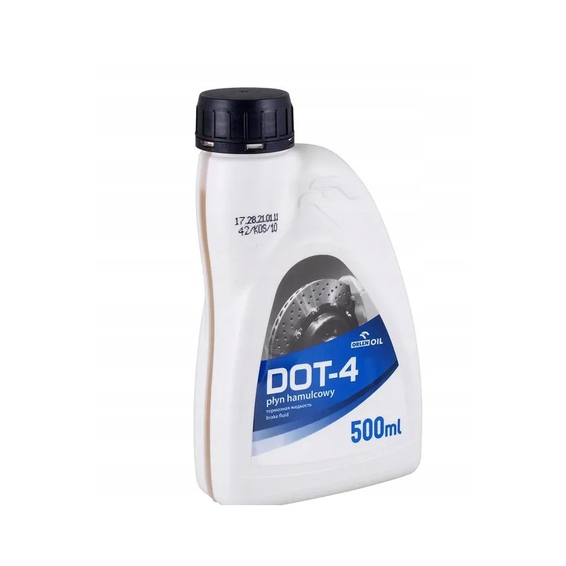 Fluid for hydraulic systems dot 4 Orlen 0 5 l