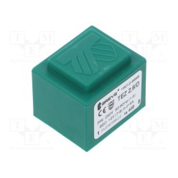 1 pcs x BREVE TUFVASSONS - TEZ2.6/D230/12V TA40 - Transformer: encapsulated, 2.6VA, 230VAC, 12V, 217mA, PCB, IP00