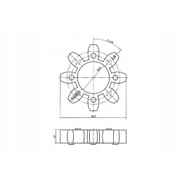 Ar3845 star 38 45 92 shore aa yellow