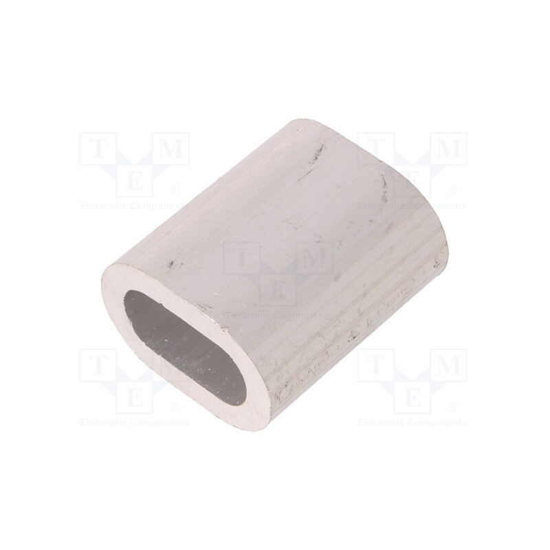 1 pcs x DROMET - ZLA13 - Ferrule, aluminium, for rope, Ørope: 13mm