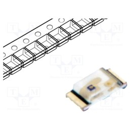 5 pcs x LITEON - LTST-C193KFKT-5A - LED, SMD, 0603, orange, 11.2÷45mcd, 1.6x0.8x0.35mm, 130°, 1.7÷2.3V