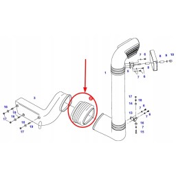 926200090060 rubber connector for engine cable