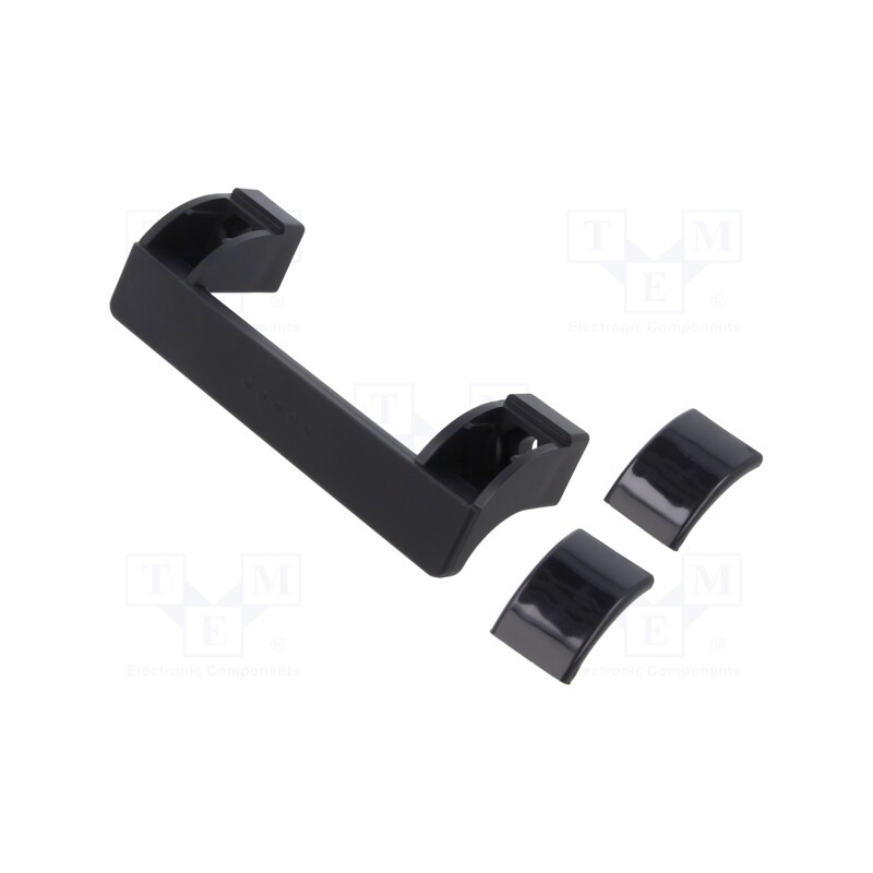 1 pcs x ELESA+GANTER - 265211-C1 - Handle, technopolymer PA, black, H: 33mm, L: 114mm