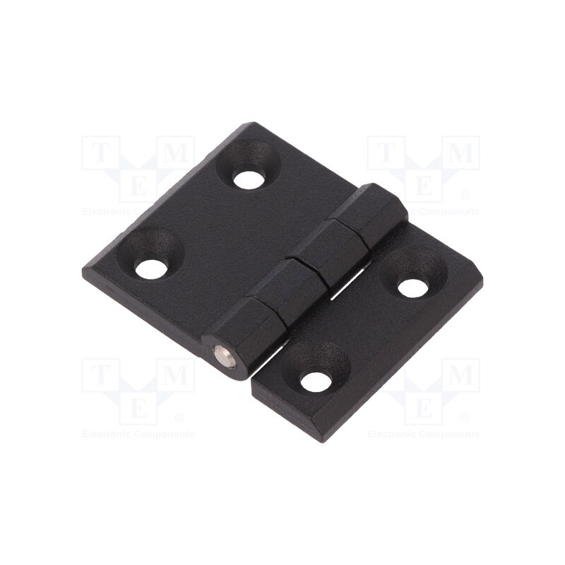 1 pcs x ELESA+GANTER - GN 237-ZD-63-50-A-SW - Hinge, Width: 63mm, zinc and aluminium alloy, black, H: 50mm