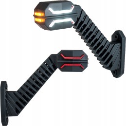 Right side marker lamp on a boom for a trailer