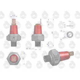 Oil pressure sensor c 330 360 original Ursus