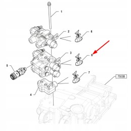 P5s59101144 hydraulic block seal kit