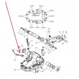 3010753x1 lifter cam securing bolt