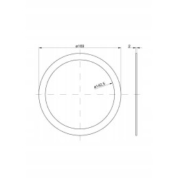 Spring disc C 385 ch