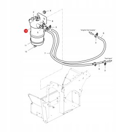 Fuel filter p502420 donaldson