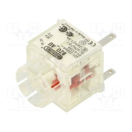 1 pcs x SCHLEGEL - BZO_AU - Contact block, -30÷70°C, IP00, Contacts: NC, DC load @R: 2A/24VDC
