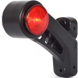 Combination front and rear marker lamp set