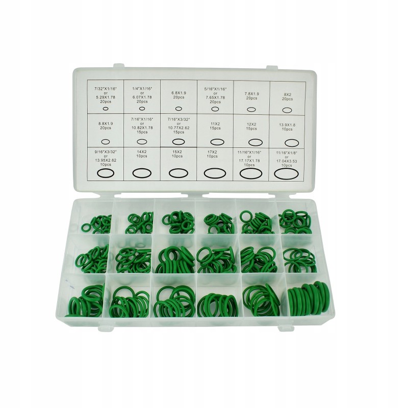 Seals, washers and O-rings for air conditioning, NBR 270