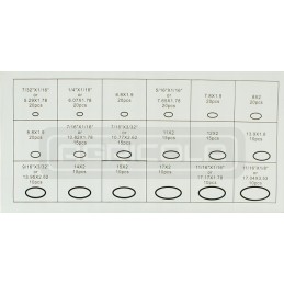 Seals, washers and O-rings for air conditioning, NBR 270