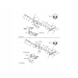 O ring 2 4x19 6 distributor ehr new holland case