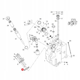 O-ring fendt x548974401000 original