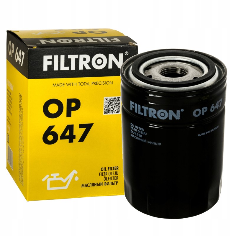 Oil filter filtron op647 ostrówek crystal ursus