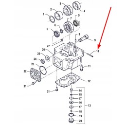 P5m42201147 threaded stud m8 x 1 25 x 70