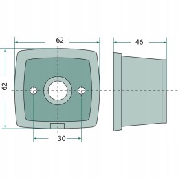 White lamp 504215200017 aspoeck