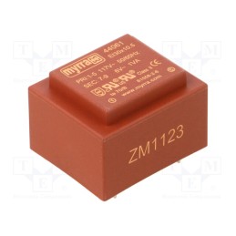 1 pcs x MYRRA - 44061 - Transformer: encapsulated, 1VA, 117VAC, 6V, 167mA, PCB