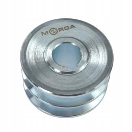 Pulley 2 belts hb sr 80 fi 24 steel morga